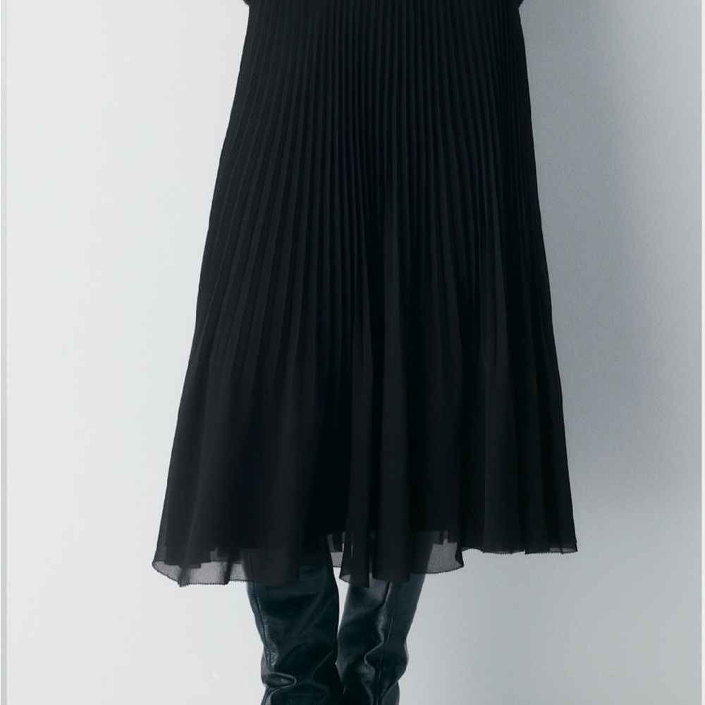 Aritzia Wilfred Twirl Pleated Skirt
